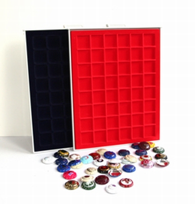 Lot de 2 Plateaux de rangement de capsules