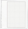 Pages Vierges à personnaliser :Feuilles Quadrillées (par 50)